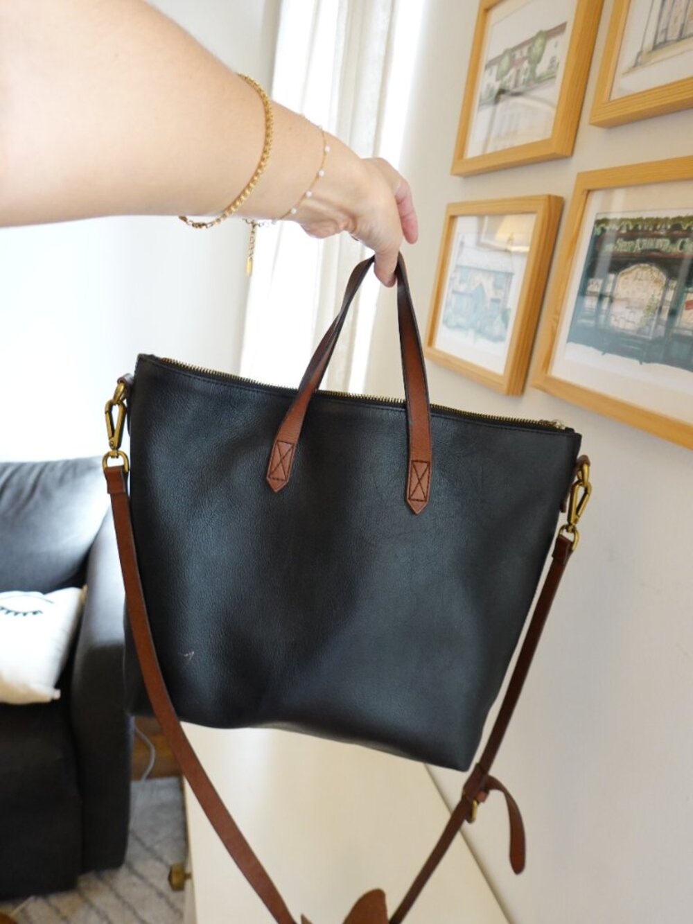 Madewell Zip Transport Tote - Picture 2 of 7